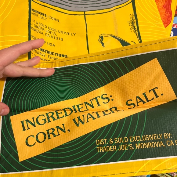Corn bag from Trader Joes - Picture 4 of 4